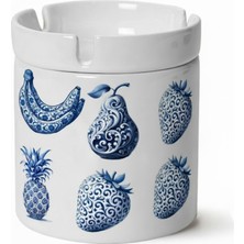 Sartre Art "blue Blanc Serisi" Taze Meyvelerim Tasarımlı Kokusuz Söndür At Küllük Kül Tablası