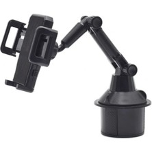 Sbusshop Ally HB-801 Teleskopik  Araç Bardak Yeri Telefon TUTUCU-(5775) - SB001M-49VIA4
