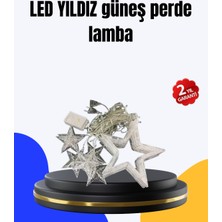 Dekoratif Yıldız Peri LED Perde 3x3 Metre Ortam Işığı Modern Asır. (9380)