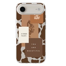 Manitoba Iphone 17 Air Uyumlu Baskılı Yumuşak Silikon Şeffaf Telefon Kılıfı