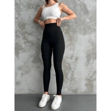 My Berk Yüksek Bel Toparlayıcı ve Incelten Şardonlu Kışlık Korse Tayt