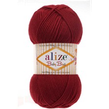 Alize Baby Best 5 Adet 390 Vişne Rengi