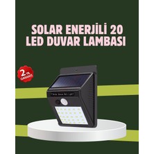 AK-SA-STR Kablo Gerektirmeyen Solar LED Bahçe ve Veranda Işığı