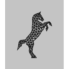 AK-SA-STR Ahşap Işleme Duvar Süsü - 30 cm x 50 cm