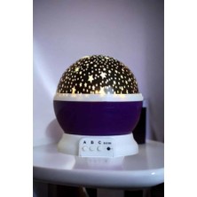 AK-SA-STR Yıldızlı Gökyüzü Projeksiyon Gece Lambası Hareketli Işık Şovu