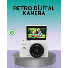 Zero Land Storozal Wifi Bağlantılı 5k Ultra Hd Dijital Kamera 75MP Otofokus