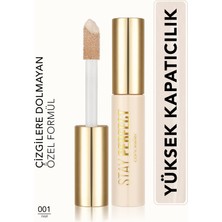 Flormar Doğal Bitişli Kapatıcı (Soğuk Alt Ton) - Stay Perfect Concealer - 001 Fair -8682536085441