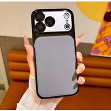 KumOziShop iPhone 17 Promax Lens Korumalı Deri Titan Kılıf