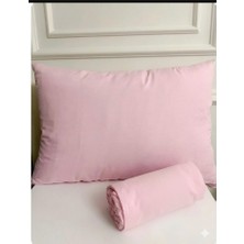 H&F Trendline Beyaz Düz Battal Boy Lastikli Çift Kişilik Çarşaf Seti (+2 Yastık Kılıfı)