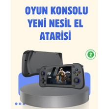 AK-SA-STR 4.3 Inç IPS Ekranlı Taşınabilir Oyun Konsolu 64GB 10000 Oyun