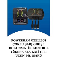 AK-SA-STR Wireless Şarjlı Akıllı Saat ve Dijital Göstergeli Kablosuz Bluetooth Kulaklık Nabız Ölçer