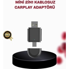 AK-SA-STR Kablosuz Carplay Adaptörü – Bluetooth 5.4 ve Wi-Fi 6 Teknolojili Tak & Çalıştır Dönüştürücü