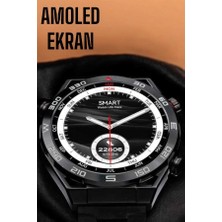 AK-SA-STR Akıllı Saat Yeni Nesil 2024 Model Metal Kordonlu Bluetooth Bağlantılı