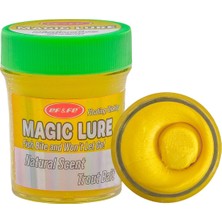 HG1502 Effe Magic Lure Fluorescent Yellow Yüzen Hamur Alabalık Yemi - Banana