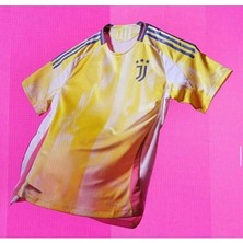 Candy Cup J.u.v.e.n.t.u.s 2024/25 Yeni Sezon Isimsiz Deplasman Forması (Yellow)