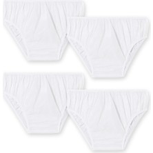Sema Baby Luna Tek Kullanımlık Lohusa Külodu Medium 4'lü Paket - Beyaz