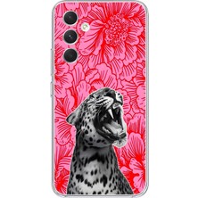 Manitoba Samsung Galaxy A56 Uyumlu Baskılı Yumuşak Silikon Şeffaf Telefon Kılıfı