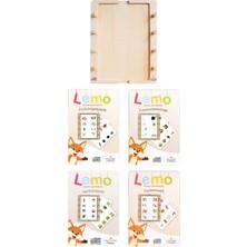 Kölner Lernspiel Verlag Lemo 4+ Yaş Dikkat ve Zeka Geliştirme Seti/ Eğitici Oyun