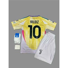 Candy Cup Kenan Yıldız 10 Numara 2024-25 Sezonu Deplasman Çocuk Forması 4'lü Set