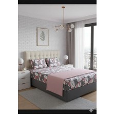 H&F Trendline Battal Boy Lastikli Çift Kişilik Çarşaf Seti