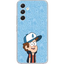 Manitoba Samsung Galaxy A15 Uyumlu Baskılı Yumuşak Silikon Şeffaf Telefon Kılıfı