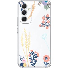 Manitoba Samsung Galaxy A35 Uyumlu Baskılı Yumuşak Silikon Şeffaf Telefon Kılıfı