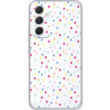 Manitoba Samsung Galaxy A35 Uyumlu Baskılı Yumuşak Silikon Şeffaf Telefon Kılıfı