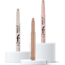 Flormar Brow Up Eyebrow Pencils That Fill Out Eyebrows Set Of 3-Diamond-Champagne-Rose Gold PSSN2183