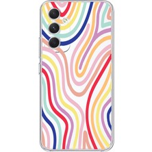 Manitoba Samsung Galaxy S23 Uyumlu Baskılı Yumuşak Silikon Şeffaf Telefon Kılıfı