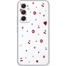 Manitoba Samsung Galaxy S24 Fe Uyumlu Baskılı Yumuşak Silikon Şeffaf Telefon Kılıfı