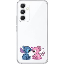 Manitoba Samsung Galaxy A15 Uyumlu Baskılı Yumuşak Silikon Şeffaf Telefon Kılıfı
