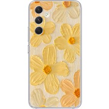 Manitoba Samsung Galaxy A15 Uyumlu Baskılı Yumuşak Silikon Şeffaf Telefon Kılıfı