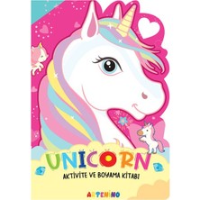 Unicorn - Aktivite ve Boyama Kitabı Serisi