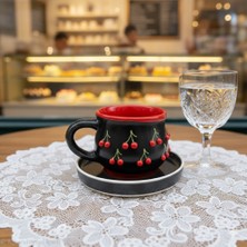 Araste Kiraz Desenlitombul Kupa Fincan