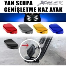 Nmax Xmax 2018-2024 Yan Sehpa Açma, Ayak Genişletme Cnc Kaz Ayak Titanyum