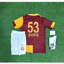 Candy Cup G'.â.l.a.t.â.s.a.r.â.y 2025/26 5 Yıldızlı Barış Alper Yılmaz Iç Saha Parçalı Çocuk Forması 4lü Set
