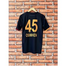 Candy Cup Gâlatâsarâ.y 2024-25 Yeni Sezon O'simhen Özel Siyah Forması + Maske