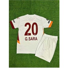 Candy Cup Gâlatâsarây 2024-25 Yeni Sezon Gabriel S.a.r.a Deplasman Çocuk Forması