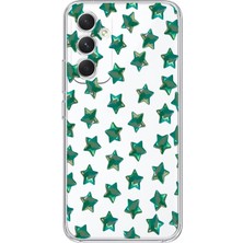 Manitoba Samsung Galaxy M14 Uyumlu Baskılı Yumuşak Silikon Şeffaf Telefon Kılıfı