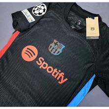 Candy Cup F.c B.a.r.c.e.l.o.n.a 2024/25 Yeni Sezon Isimsiz Deplasman Forması (Black)