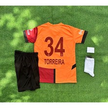 Candy Cup 'gâlatâsarây 2024/25 Sezon L'u.c.a.s T'o.r.r.e.i.r.a Parçalı Çocuk Forma 4'lü Set