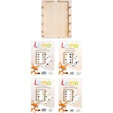 Kölner Lernspiel Verlag Lemo 3+ Yaş Dikkat ve Zeka Geliştirme Seti / Eğitici Oyun