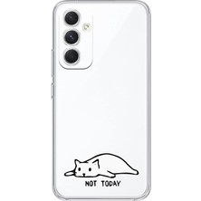 Manitoba Samsung Galaxy A17 Uyumlu Baskılı Yumuşak Silikon Şeffaf Telefon Kılıfı