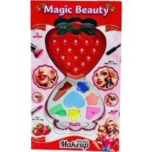 Kiddico Toys Çilek Tek Katlı Makyaj Seti CLK-420