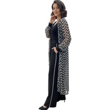 Pureva Şifon Merserize Konbinli Tunik Pantolon Takım