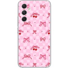 Manitoba Samsung Galaxy M15 Uyumlu Baskılı Yumuşak Silikon Şeffaf Telefon Kılıfı