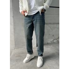 Difransel Jeans Erkek Boyfriend Rahat Kalıp Kot Pantolon