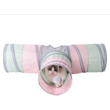 Pawise 3 Girişli Kedi Tüneli Model 1 40XØ25CM X3