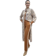 Pureva Merserize Konbinli Pantolon Tunik Takım