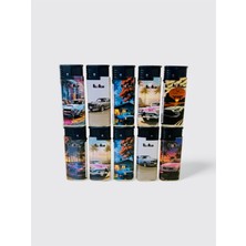 Koko Rüzgar Turbo Jet Çakmak Araba Resimli 10 Adet